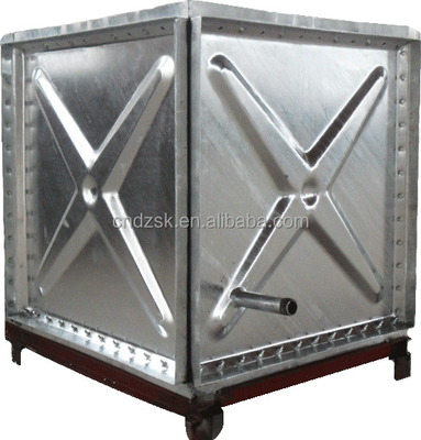 Water Storage Bolted Assembled Pressed 1 Cubic Meter 1000 Liter Galvanized Steel Water Tank
