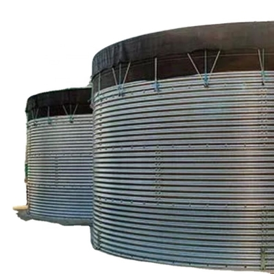 Farm Galvanized Pressed Sheet Steel Water Tank Hot Dip Corrugated Steel Water Tank