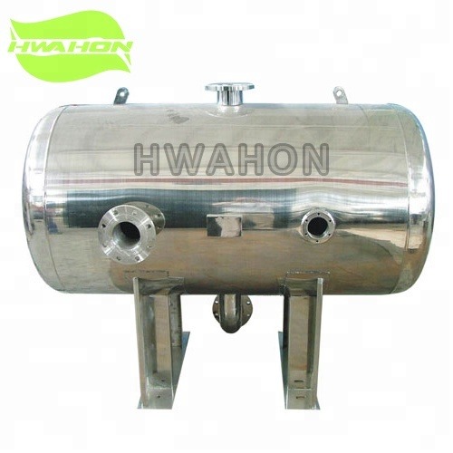 horizontal stainless steel water tank storage tank type Wtk0.5