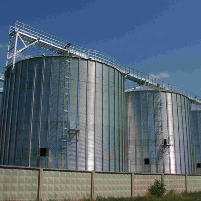 Farms Galvanized Steel Chicken Farm Wheat Corn Silo