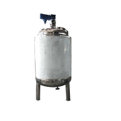 Liquid With Suspended Solids Customized Heating Stainless Steel Electric Liquid Mixing Tank With Agitator / Mixer